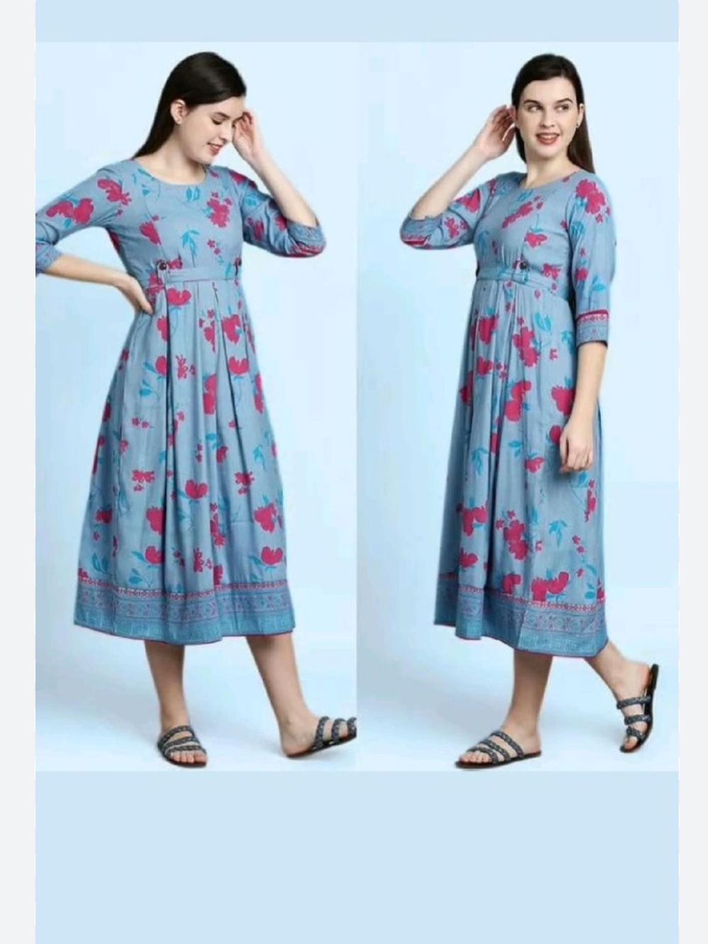Dummy Shape Maternity Dress. Breast Feeding
